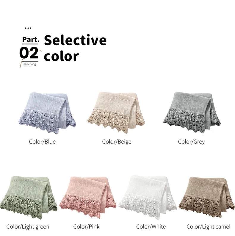 Cotton Baby Blanket Knit Newborn Boys Girls Bedding Quilt Fashion Hollow Out Solid 90*70CM Toddler Swaddle Wrap Super Soft Plaid