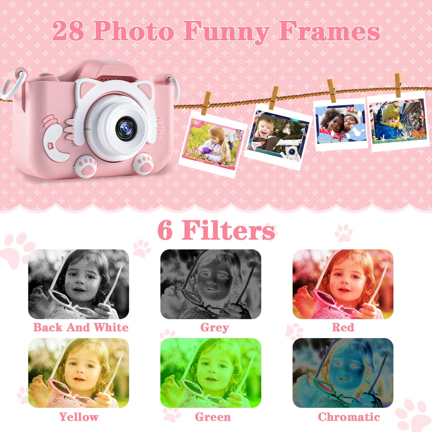 Children Camera 1080P HD