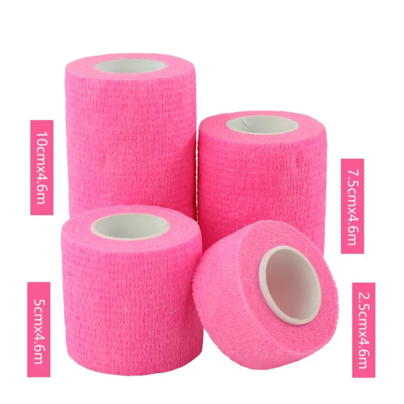 1Pcs Waterproof Medical Therapy Self Adhesive Bandage 2.5-10cm