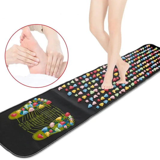 Massage Cushion Simulation Cobblestone Foot Leg Pad