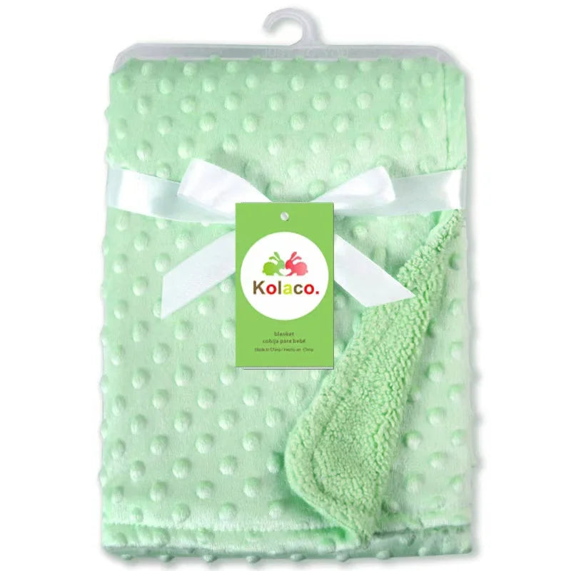 Baby Blanket & Swaddling Newborn Thermal Soft Fleece