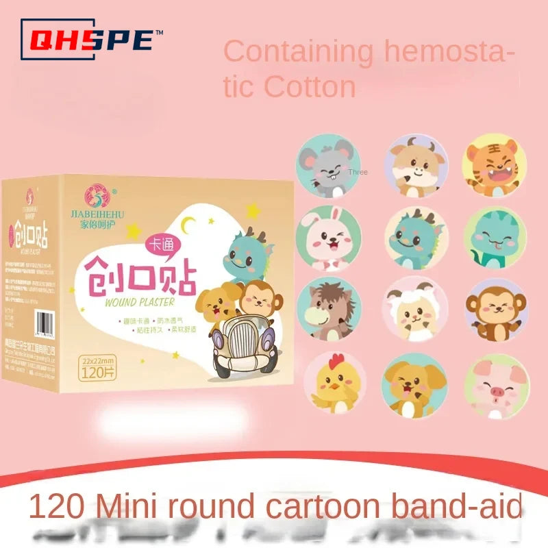 120pcs Cute Cartoon Medical Patch Waterproof