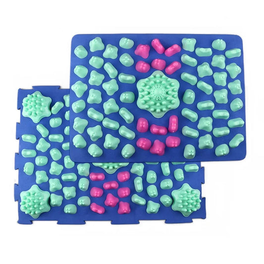 Professional Durable Finger Pressure Plate Reflexology Foot Massage Pad Toe Pressure Blood Circulation Plate Mat For Massager