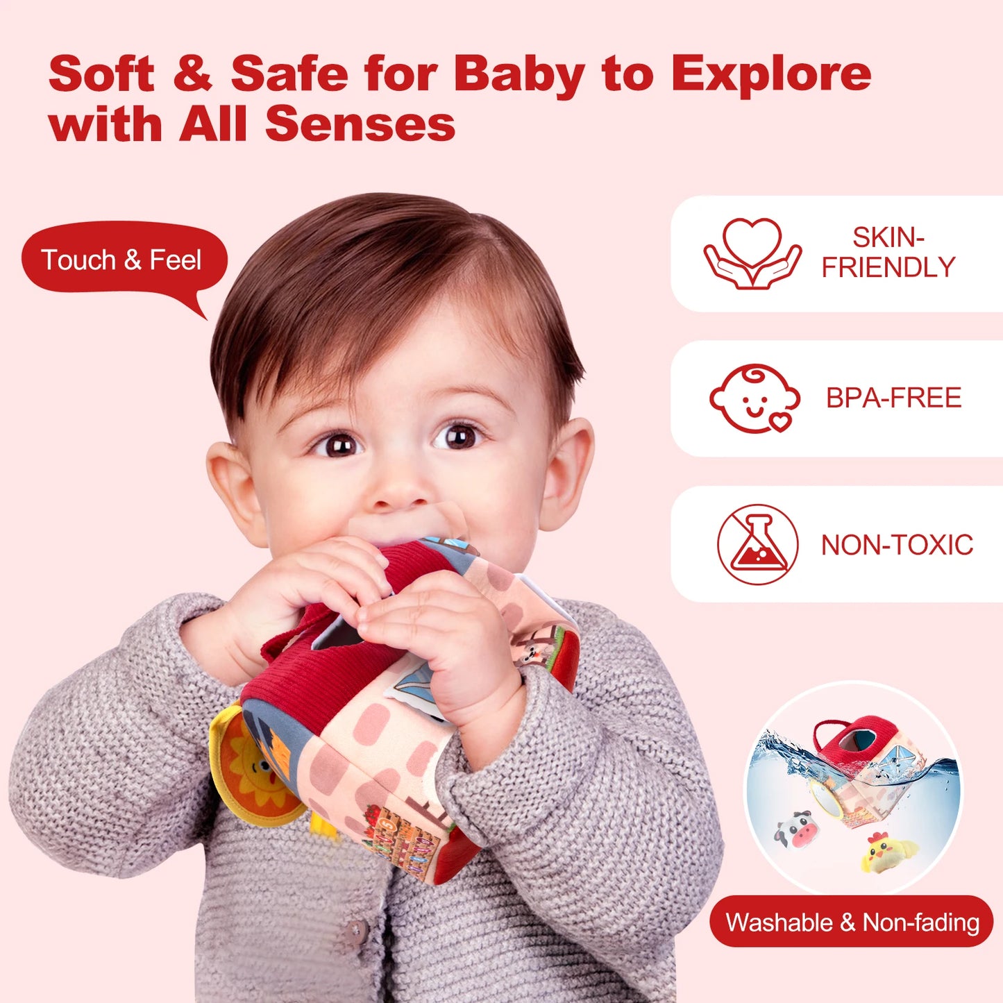 Baby Soft Plush Animals Farm