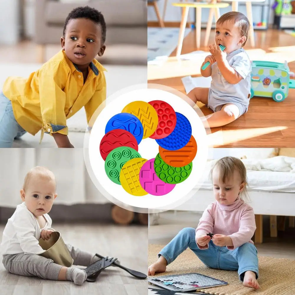 Sensory Toys For Children Textured Round Play Mat For Kid