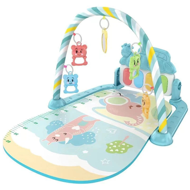 Baby fitness stand toy, music