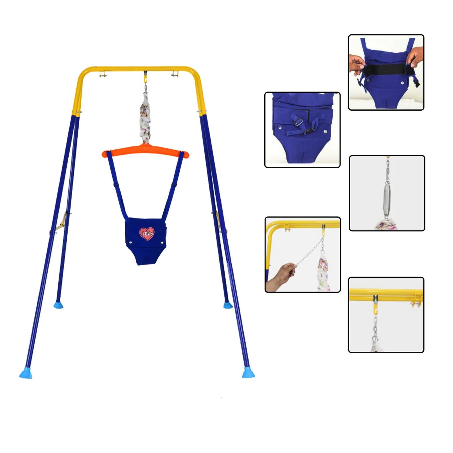 Baby Standing Door Jumper Exerciser Outdoor Baby Swing Bouncing Chair