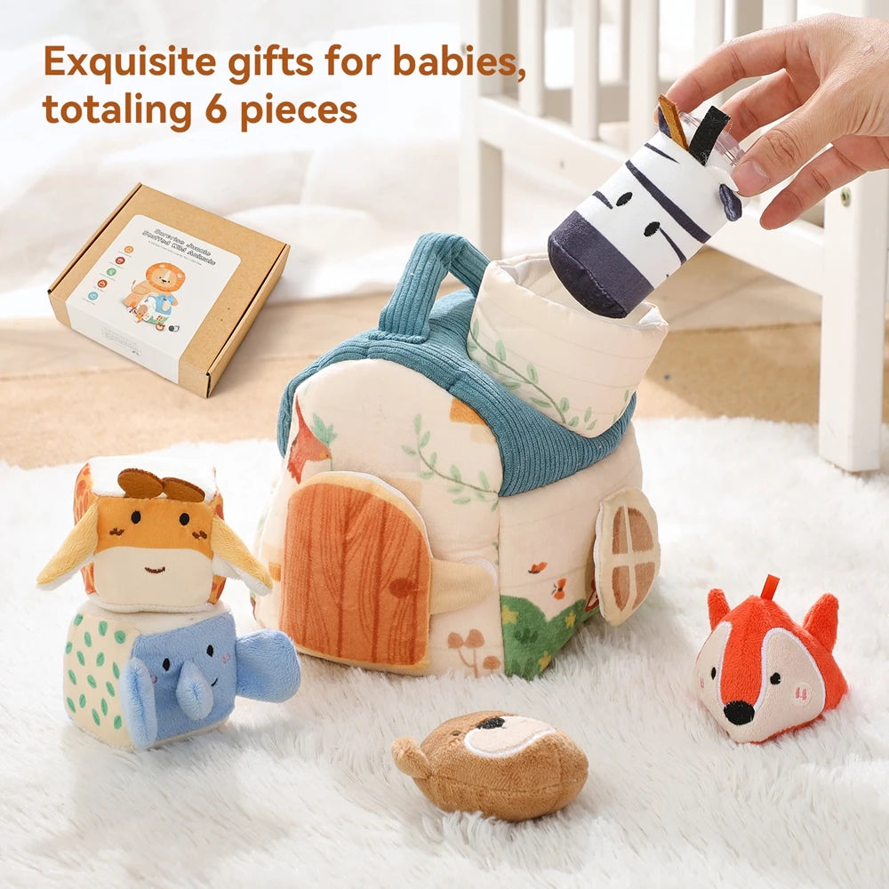 Montessori Toys Soft Farm Animals