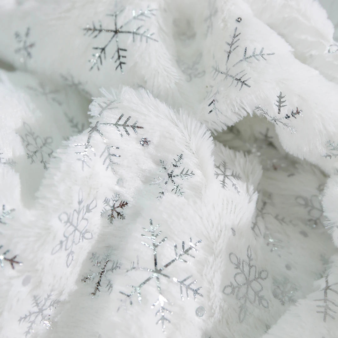 150x50cm Christmas Plush Fabric Bronzing Winter Coat Pillow Fabric Pet Clothing DIY Sewing Material By Half Meters For Winter
