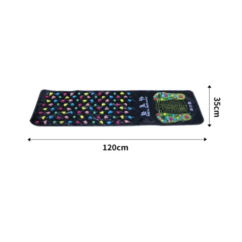 Massage Cushion Simulation Cobblestone Foot Leg Pad