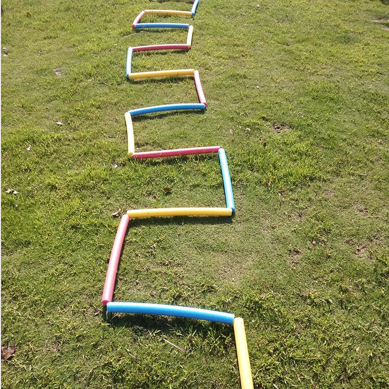 Hopscotch Kids Jump Lattice Game Training Sport Toys Foam Sticks Baby Sensory Play Outside Outdoor Indoor Toy Children Activitie
