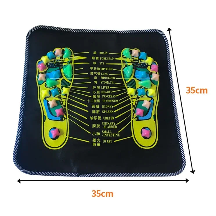 Massage Cushion Simulation Cobblestone Foot Leg Pad