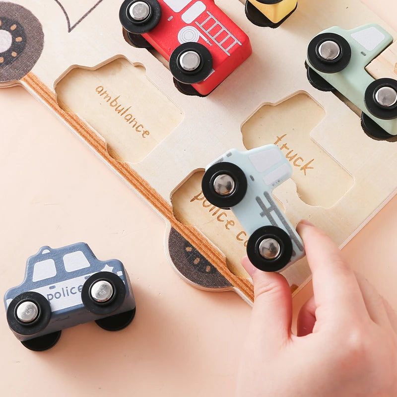 Wooden Puzzle Montessori Toys