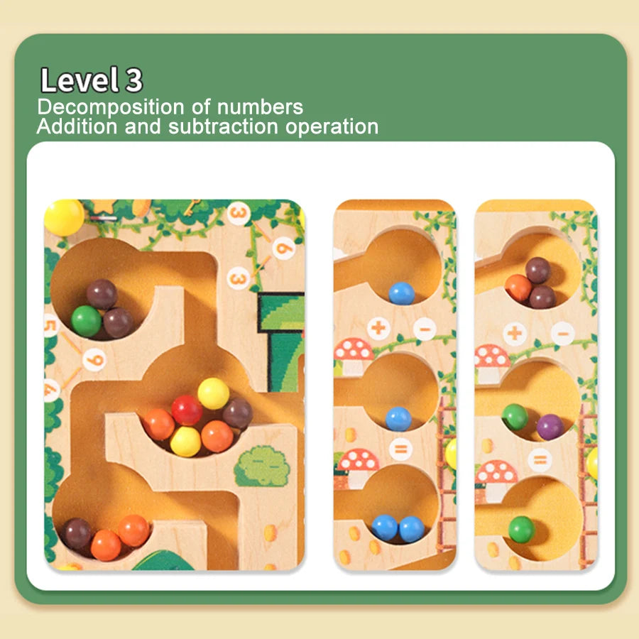 Magnetic Sorting Games Montessori Puzzle Toys