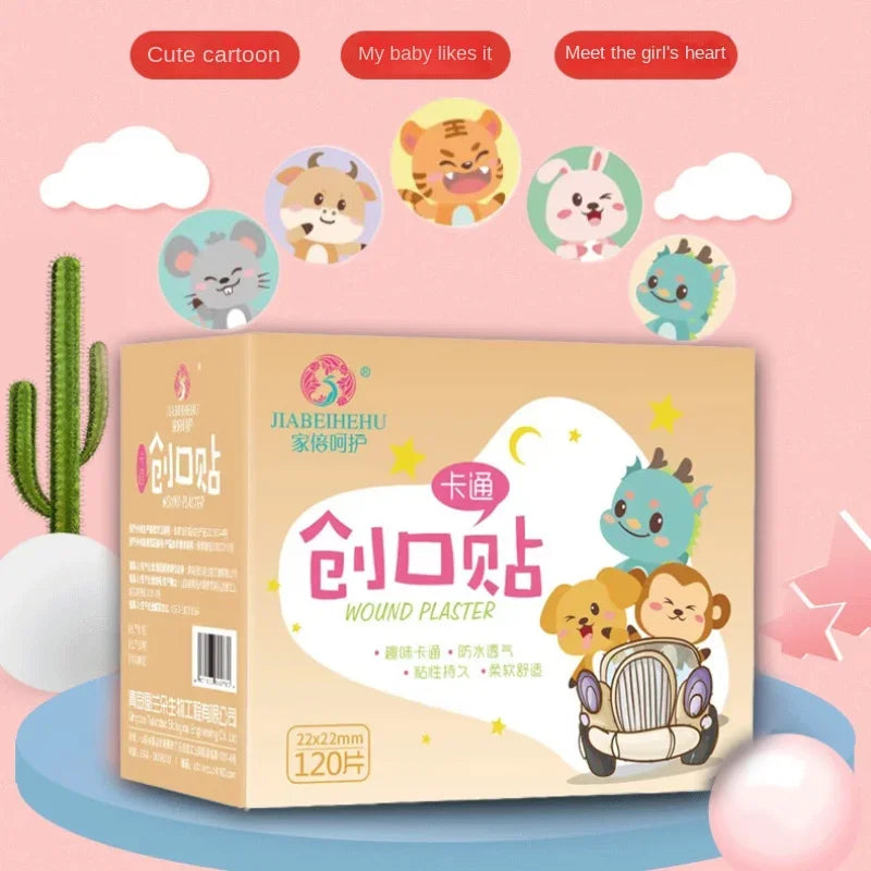 120pcs Cute Cartoon Medical Patch Waterproof