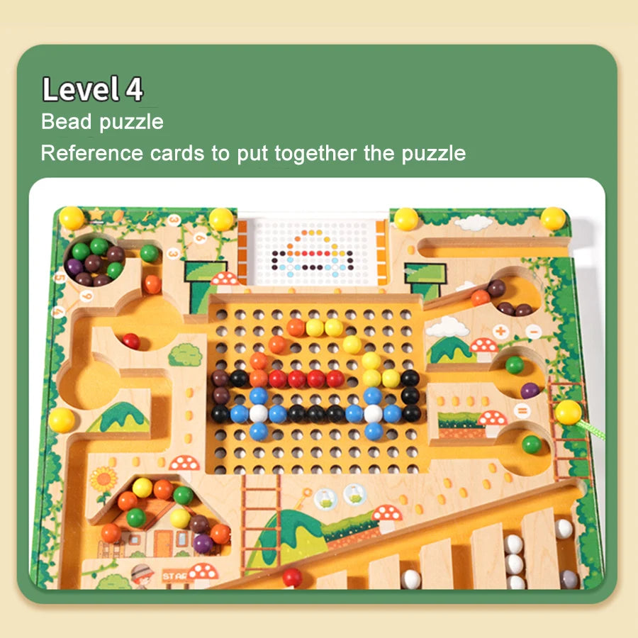Magnetic Sorting Games Montessori Puzzle Toys