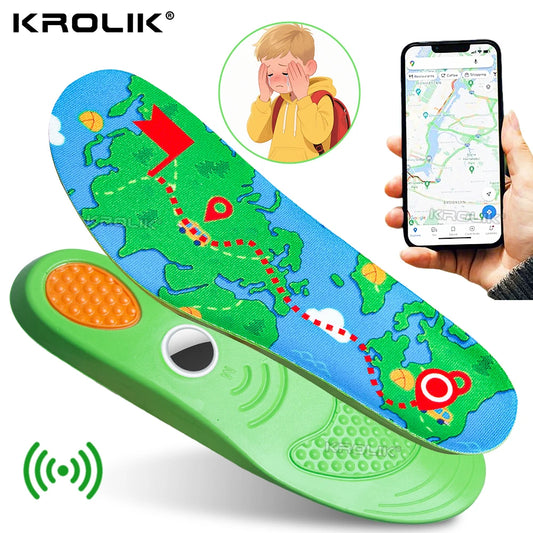 Insoles for Airtag Hidden Holder GPS Tracker Device Case for Children Adults Elderly Comfortable Inserts for Shoes