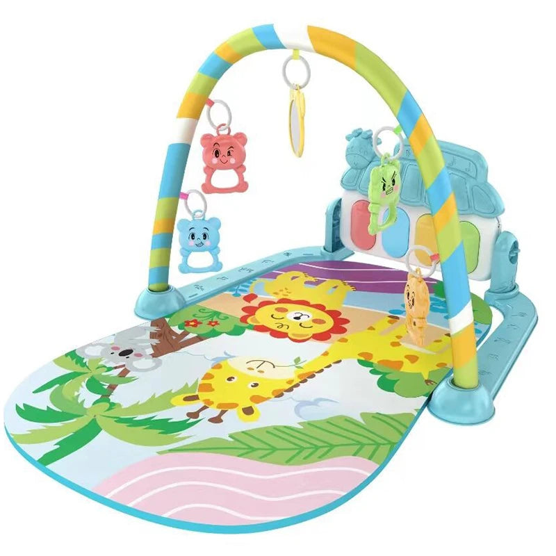 Baby fitness stand toy, music