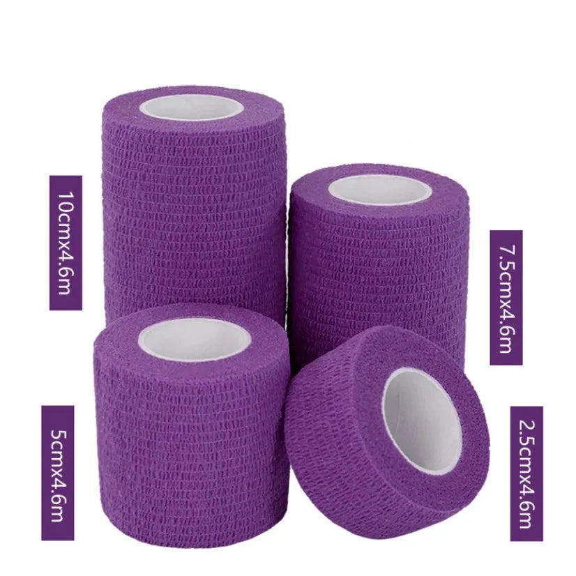 1Pcs Waterproof Medical Therapy Self Adhesive Bandage 2.5-10cm