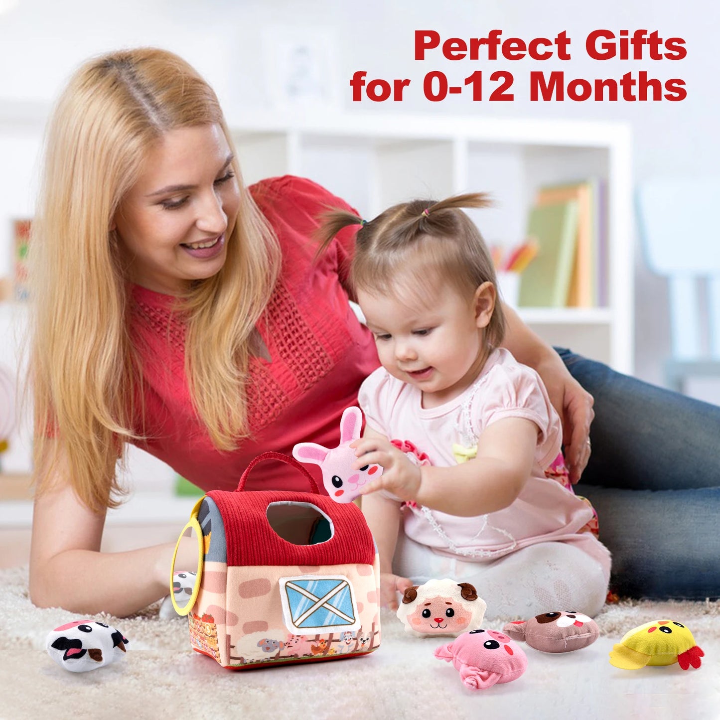 Baby Soft Plush Animals Farm