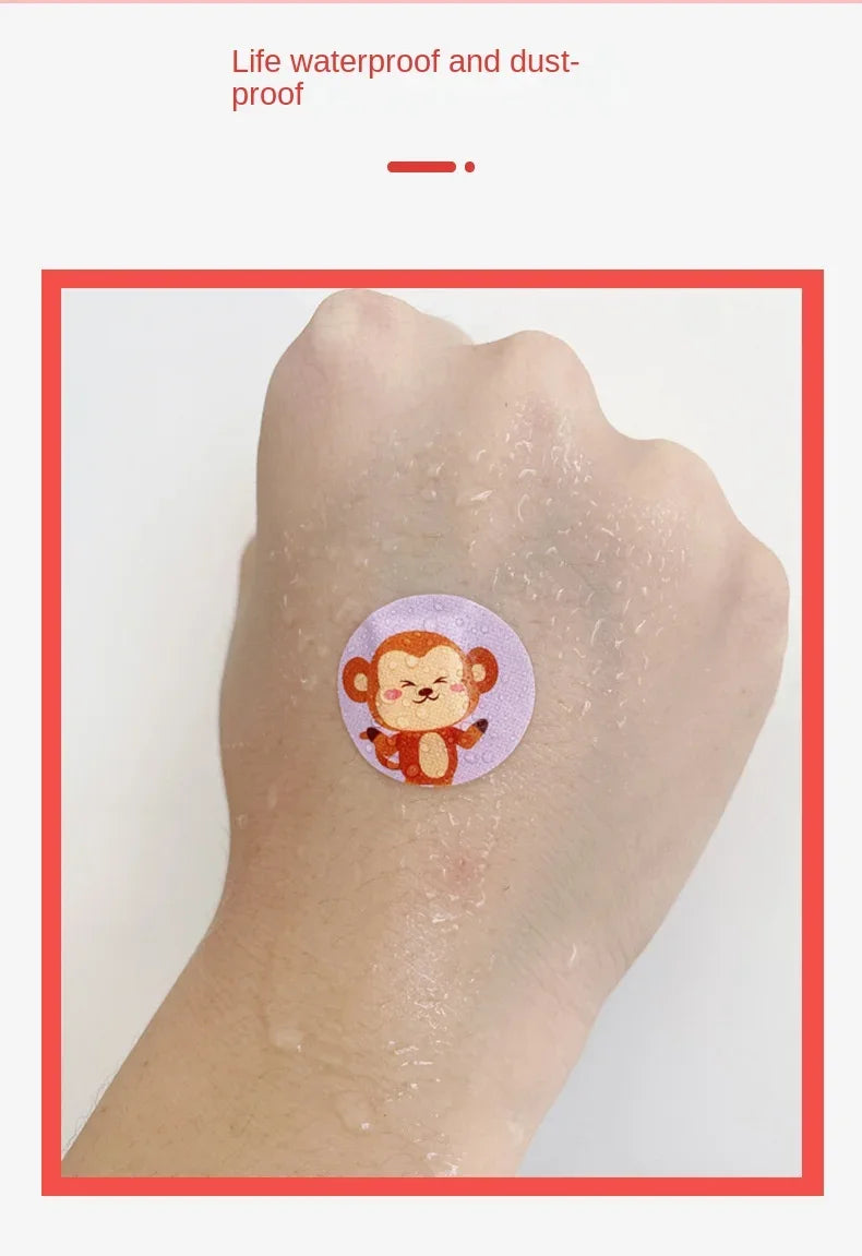 120pcs Cute Cartoon Medical Patch Waterproof