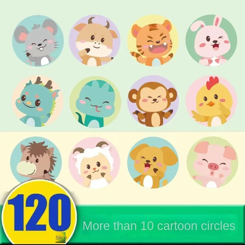 120pcs Cute Cartoon Medical Patch Waterproof