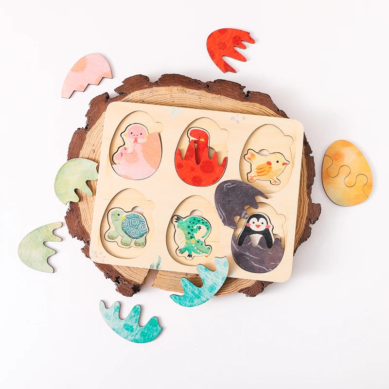 Wooden Puzzle Montessori Toys
