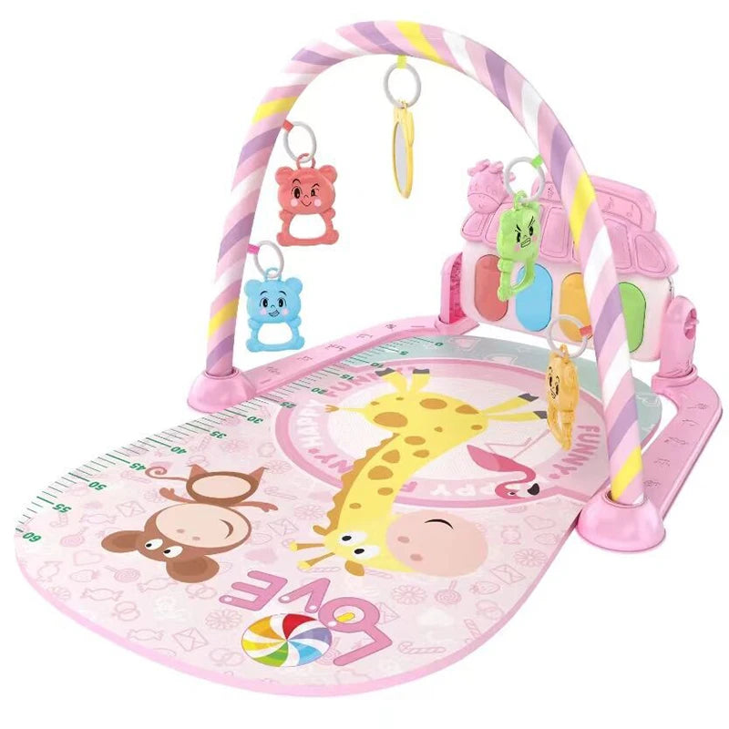 Baby fitness stand toy, music