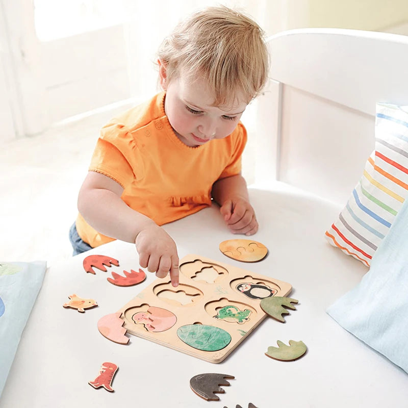 Wooden Puzzle Montessori Toys
