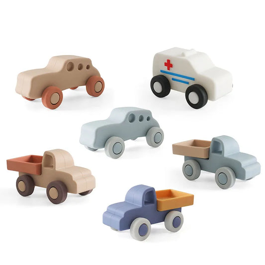 Baby toys silicone car toys