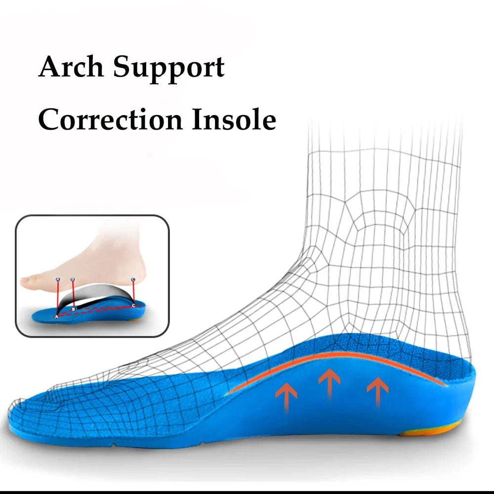 Kids Orthotics Flat Foot High Arch Support Orthopedic Insoles for Children