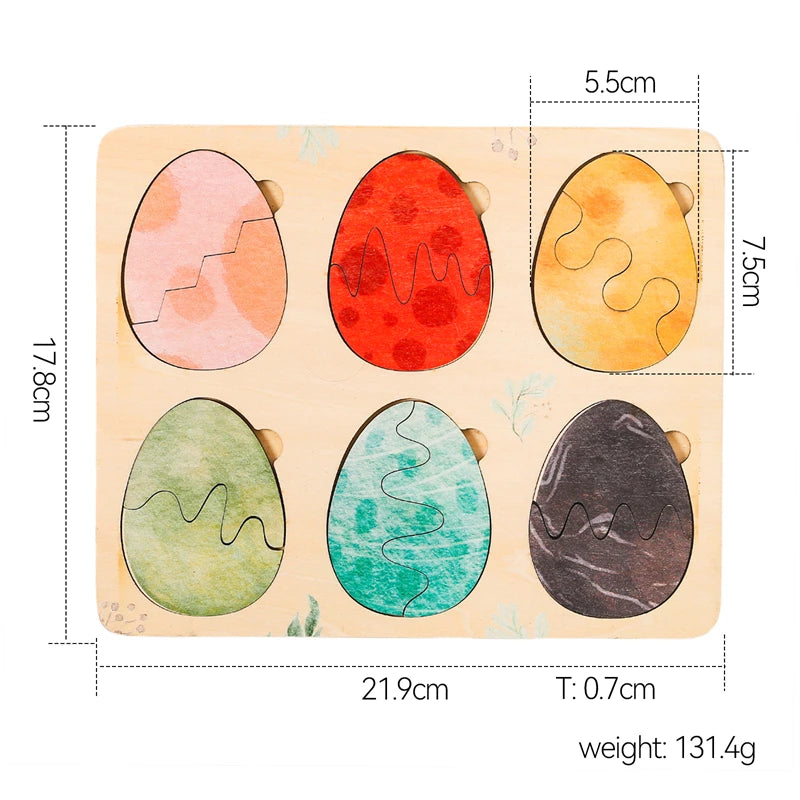 Wooden Puzzle Montessori Toys