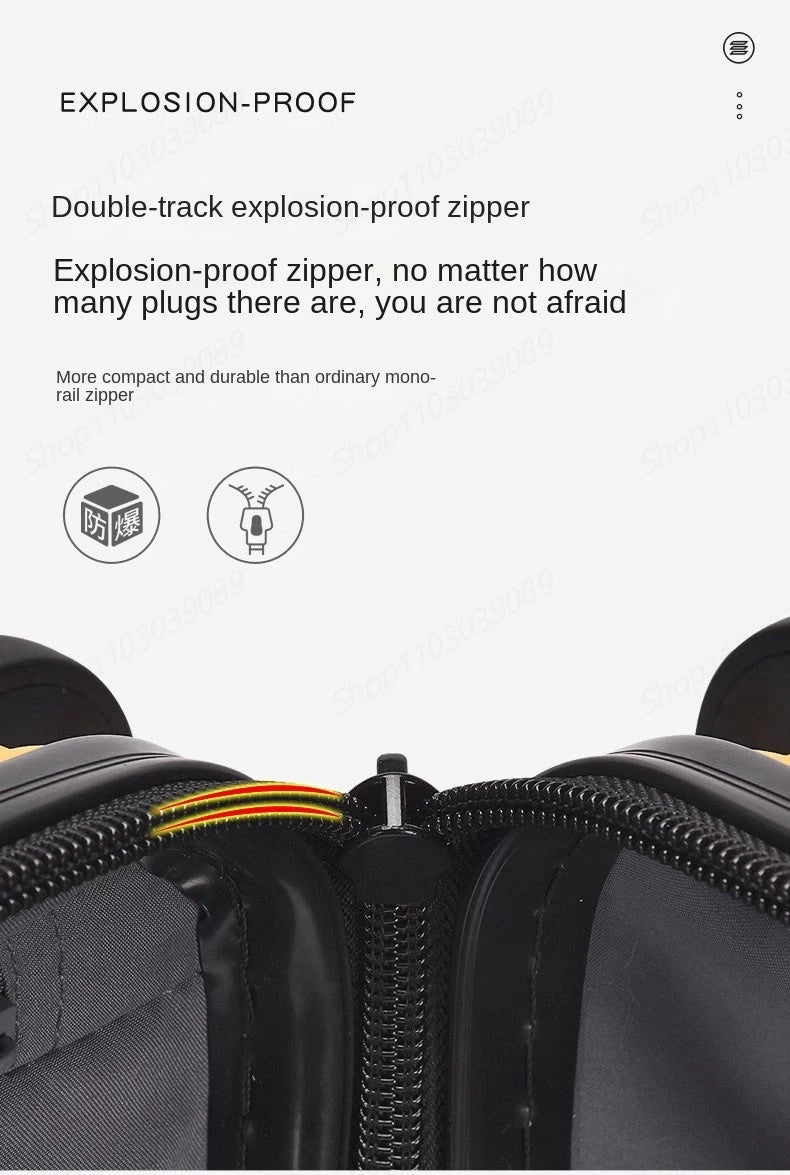 Suitcase for Children Can Sit to Ride on Luggage