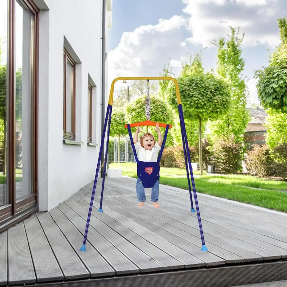 Baby Standing Door Jumper Exerciser Outdoor Baby Swing Bouncing Chair