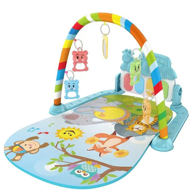 Baby fitness stand toy, music