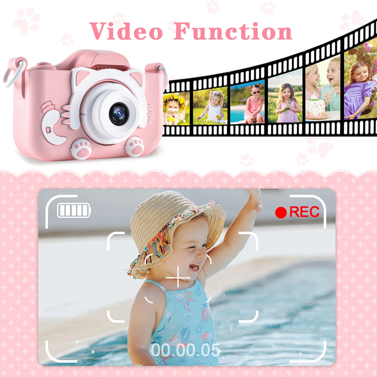Children Camera 1080P HD