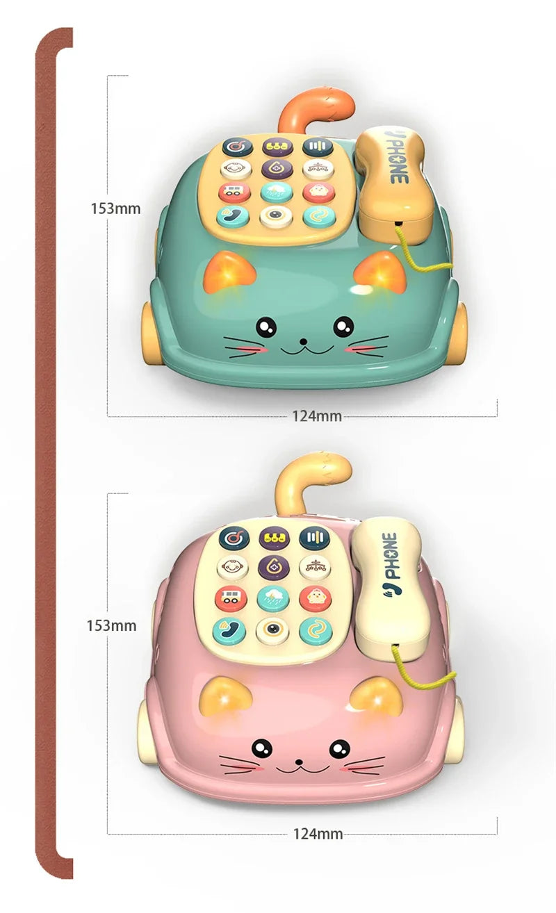 Baby 3-in-1 Musical Phone Toys