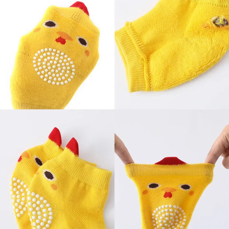 0-3 Years Cotton  Baby Knee Pad Girls Boys Anti-slip Knee