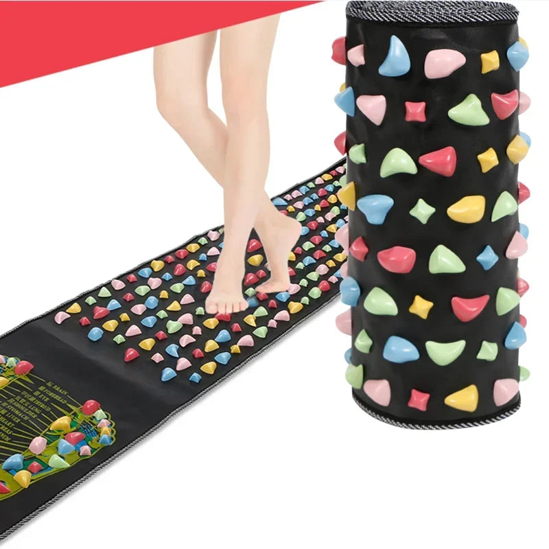 Massage Cushion Simulation Cobblestone Foot Leg Pad