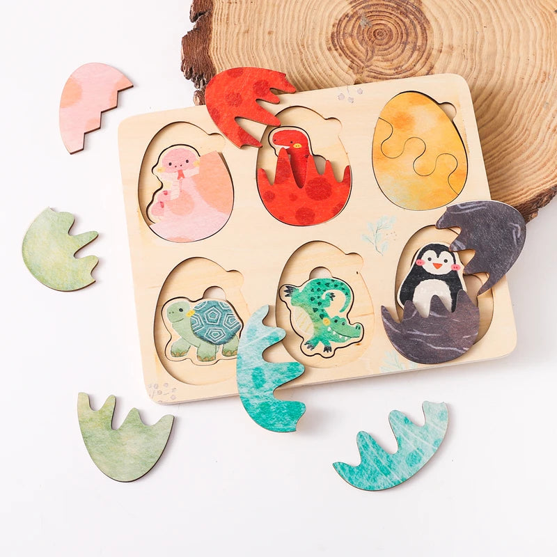 Wooden Puzzle Montessori Toys