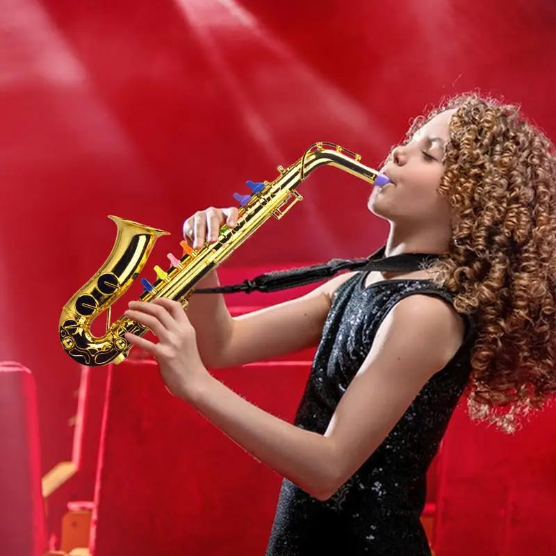 Toy Horn Instrument Saxophone Model Toy Musical Toy Saxophone