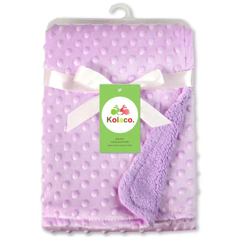 Baby Blanket & Swaddling Newborn Thermal Soft Fleece
