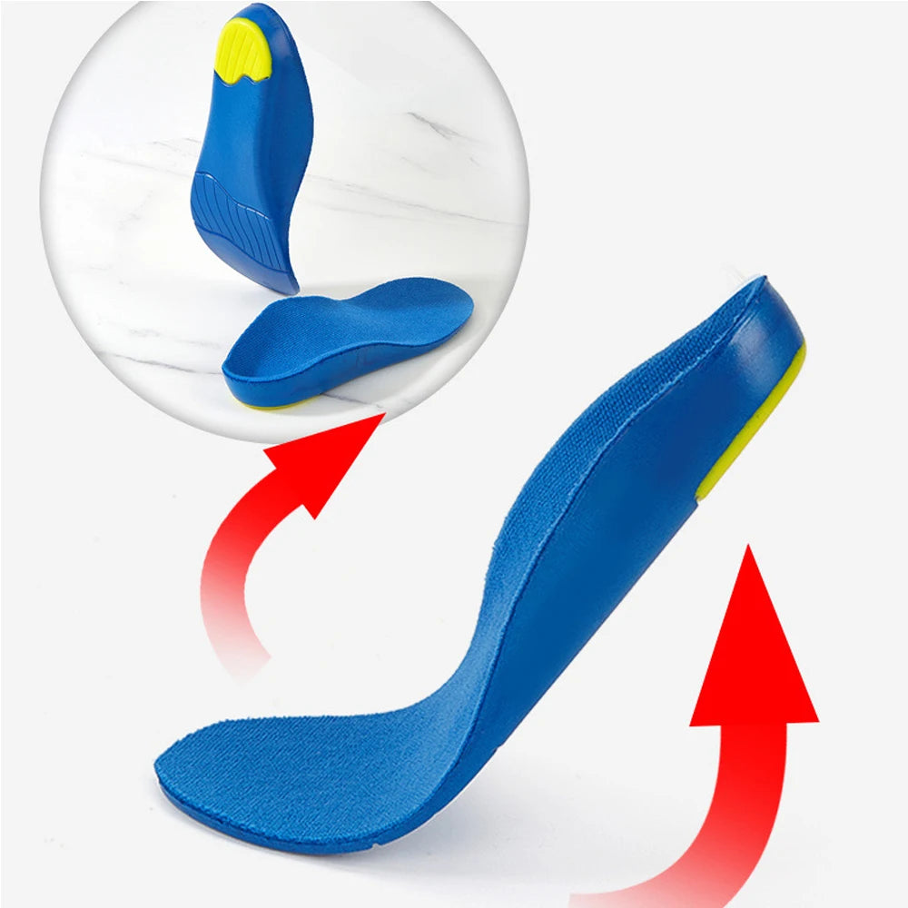 Kids Orthotics Flat Foot High Arch Support Orthopedic Insoles for Children