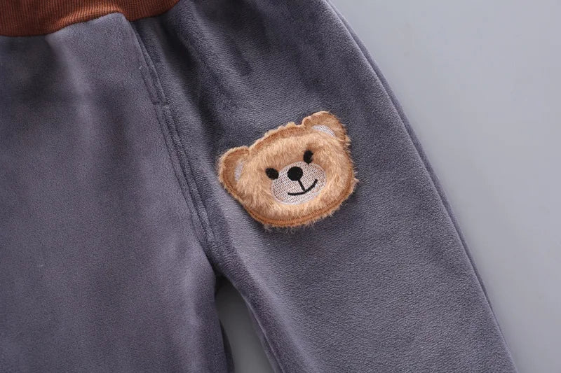 Newborn Baby Boys Clothes 2024 Autumn Baby Girls Clothes Hoodie+Pant Outfit Kids Costume Suit Infant Clothing For Baby Warm Sets