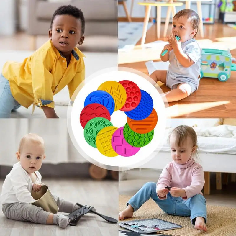 Sensory Toys For Children Textured Round Play Mat For Kid