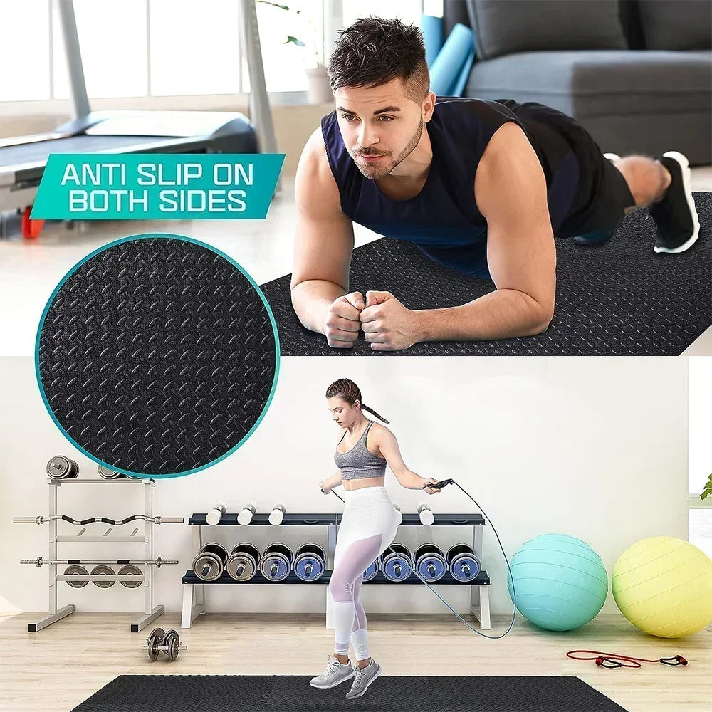 4-20Pcs Colorful Eva Foam Puzzle Mat for Baby Anti-Slip Gym Floor