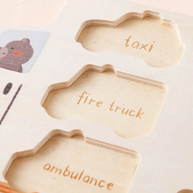 Wooden Puzzle Montessori Toys