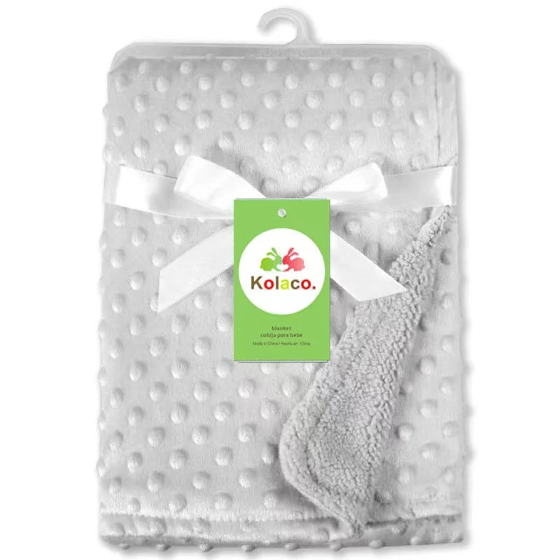 Baby Blanket & Swaddling Newborn Thermal Soft Fleece