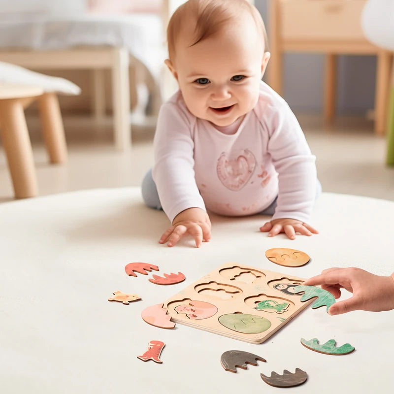 Wooden Puzzle Montessori Toys