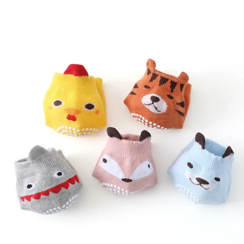 0-3 Years Cotton  Baby Knee Pad Girls Boys Anti-slip Knee